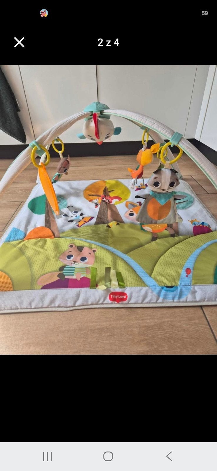 Tiny Love Speelkleed met Geluid - Babygym, Ophalen, Gebruikt, Speelkleed, Met geluid