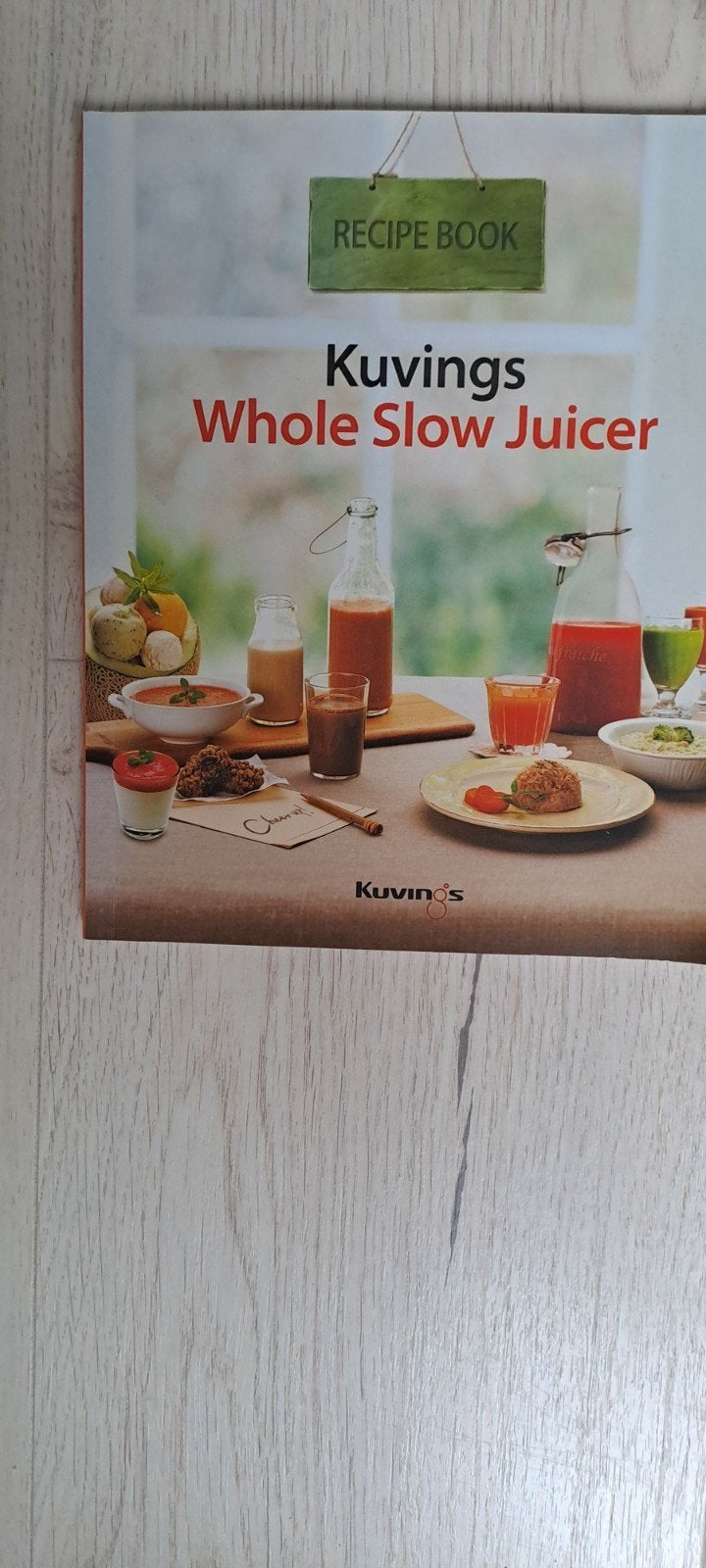 Kuvings Whole Slow Juicer Receptenboek, Kuvings, Overige typen, Ophalen of Verzenden, Zo goed als nieuw