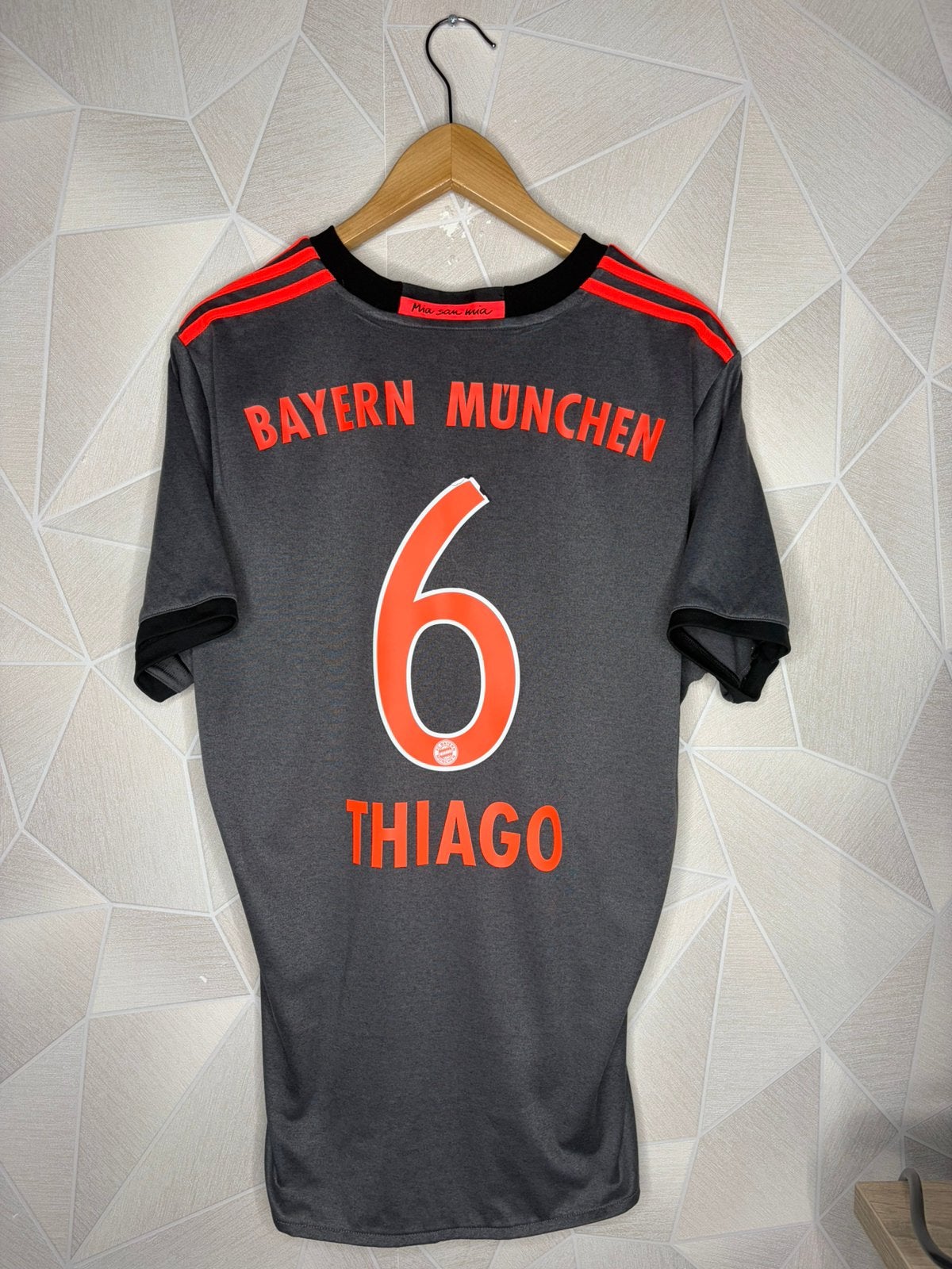 Bayern München Uit 2016/2017 Thiago, Shirt, ., Maat L, Ophalen of Verzenden