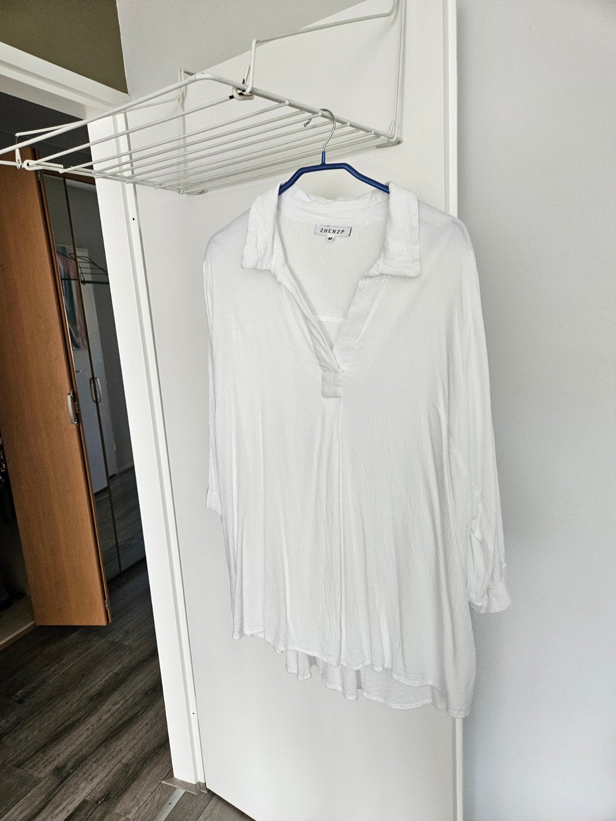 blouse zhenzi maat m of White = maat 46, Zhenzi, Wit, Maat 46/48 (XL) of groter, Ophalen of Verzenden