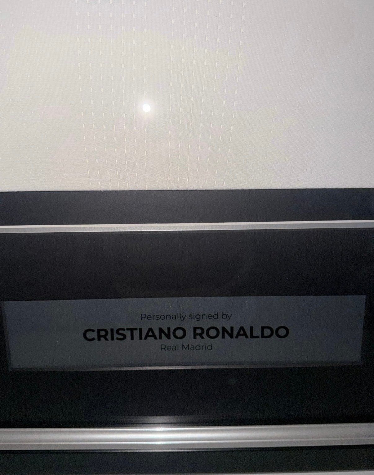 Gesigneerd Cristiano Ronaldo shirt - Beckett COA, Verzamelen, Ophalen of Verzenden, Zo goed als nieuw, Buitenlandse clubs, Shirt