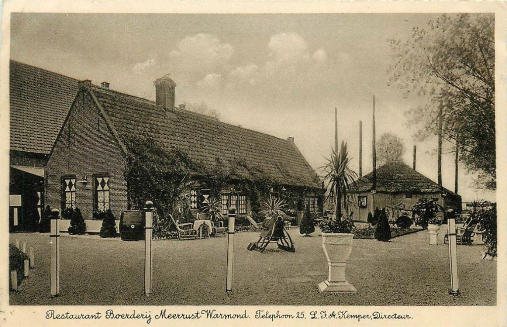 701-123-047 Warmond Meerrust, Ophalen of Verzenden, Voor 1920, Zuid-Holland