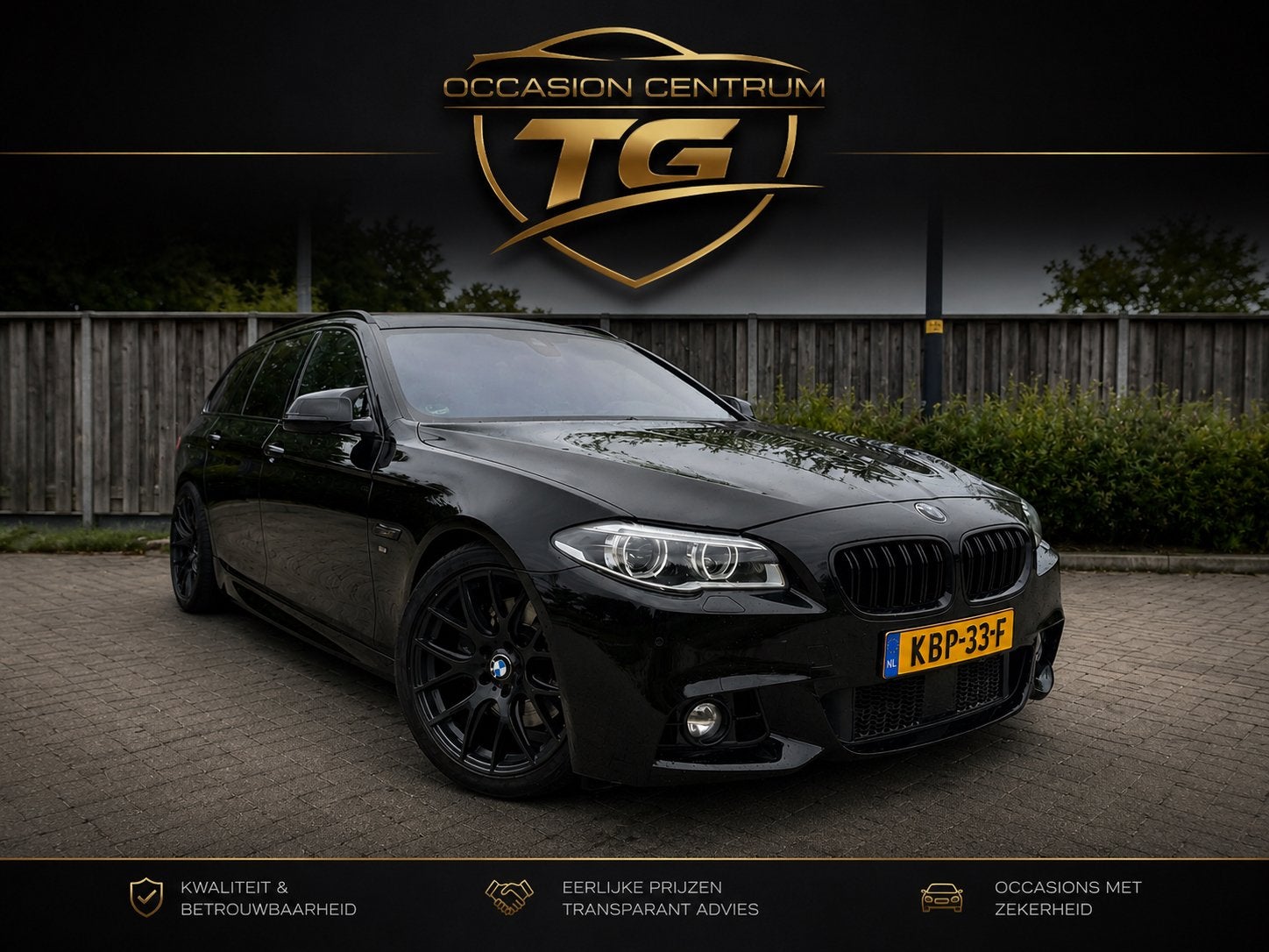 BMW 5-Serie 535d Xdrive 313pk Aut. 2014 Zwart, Automaat, 2993 cc, 2000 kg, Zwart