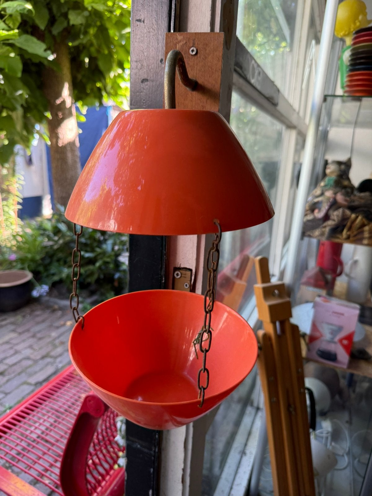 SixtiE.S. Horn Belysning uit Denemarken Hanglamp planten, Ophalen, Zo goed als nieuw, Kunststof
