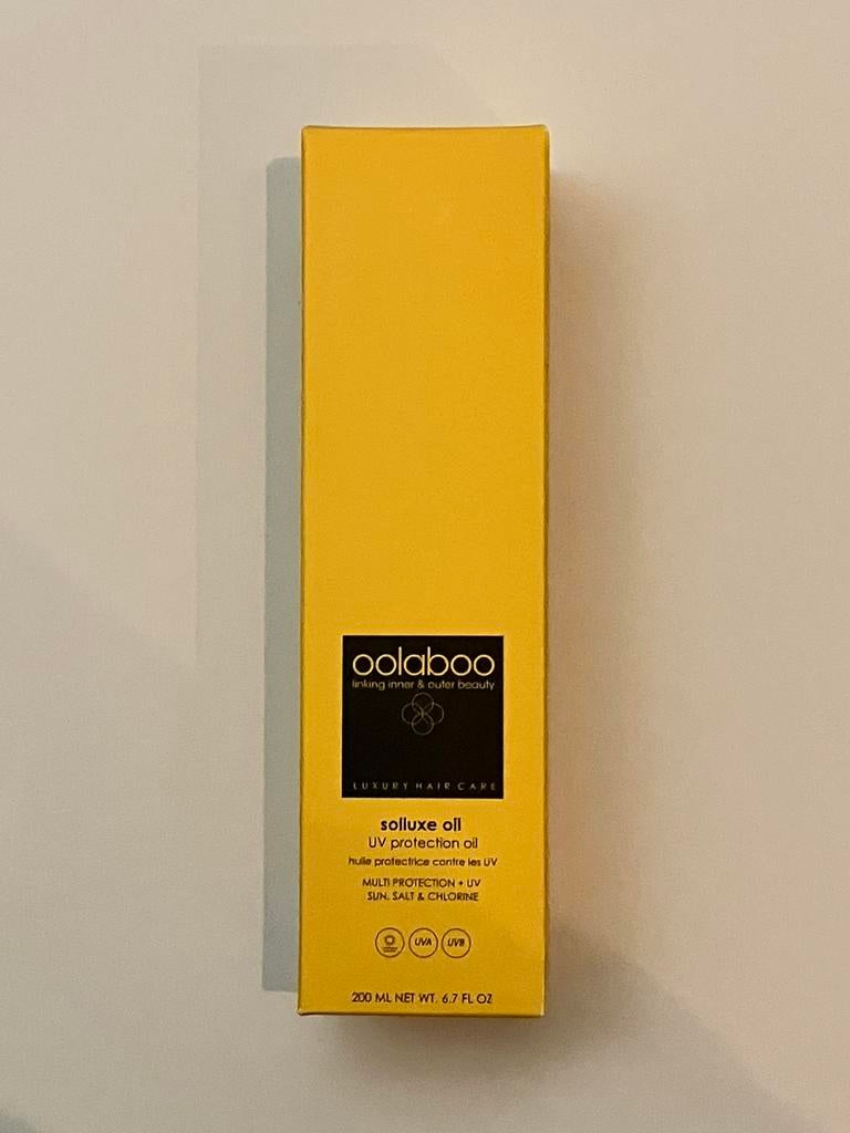 Oolaboo solluxe UV protection oil 200 ml, Ophalen of Verzenden, Nieuw, Haarverzorger of -hersteller