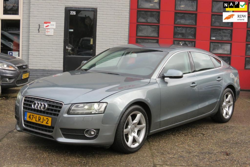 Audi A5 Sportback 2.0 TFSI Pro Line, Navi , Schakel, NWE APK, Voorwielaandrijving, Euro 5, 15 km/l, Gebruikt