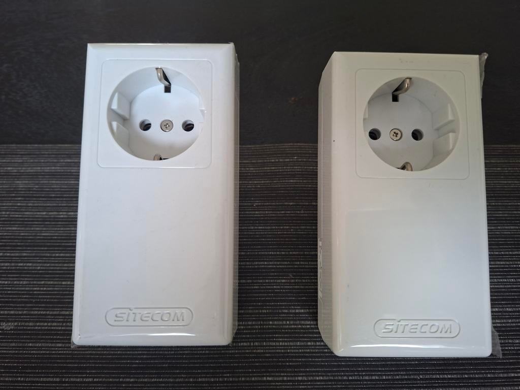 Sitecom Homeplug 200 Mbps Powerline Adapters (set van 2), Ophalen of Verzenden, Zo goed als nieuw, Sitecom