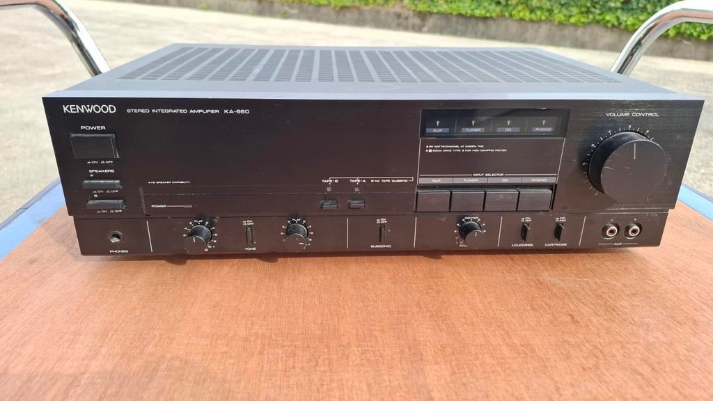 Kenwood KA-660 Stereo Versterker, Overige merken, Gebruikt, Ophalen of Verzenden, 60 tot 120 watt
