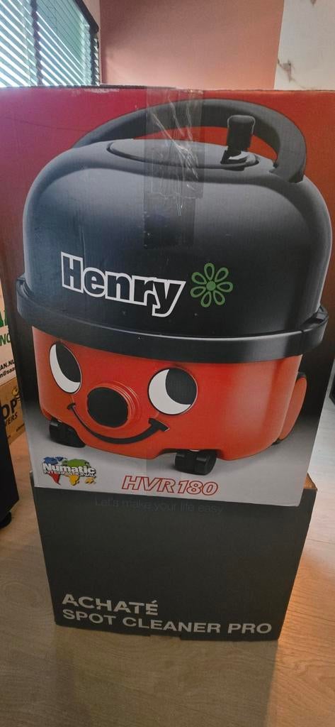 Henry HVR180 Stofzuiger - Compact en Krachtig, Stofzak, Numatic, Nieuw, Ophalen of Verzenden