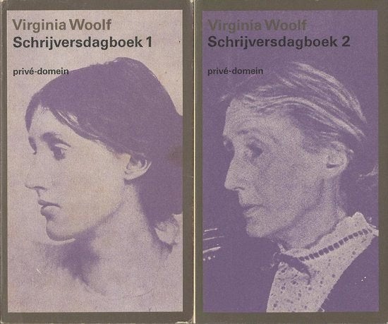 Virginia Woolf - Schrijversdagboek deel 1 en 2, Gelezen, Overige, Ophalen of Verzenden, Virginia Woolf