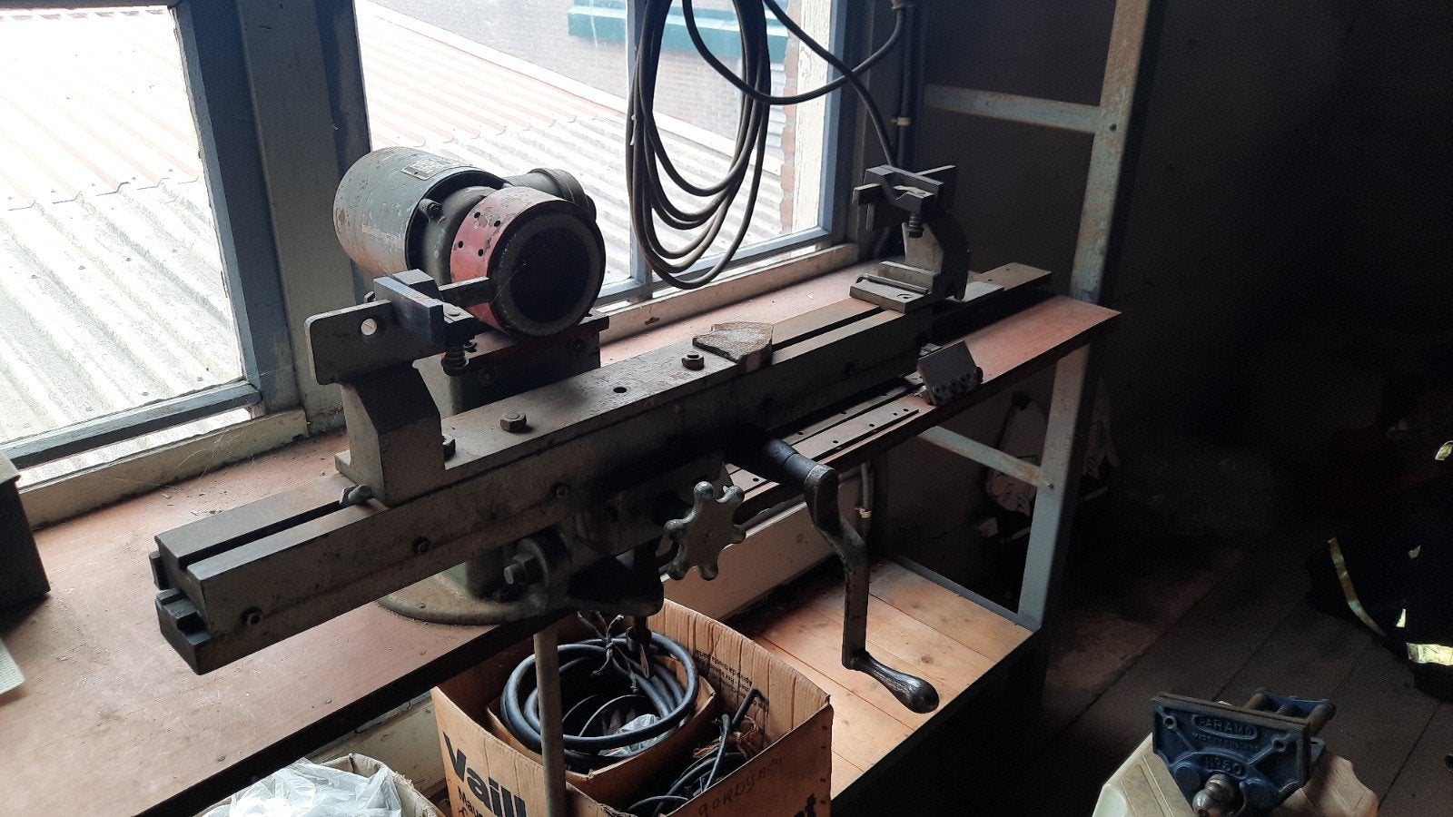 Perko slijpmachine voor messen en kooien, Ophalen