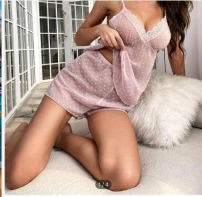 Nieuw SHEIN Nachtkleding Setje Maat L, Ophalen of Verzenden, Roze, Nachtkleding