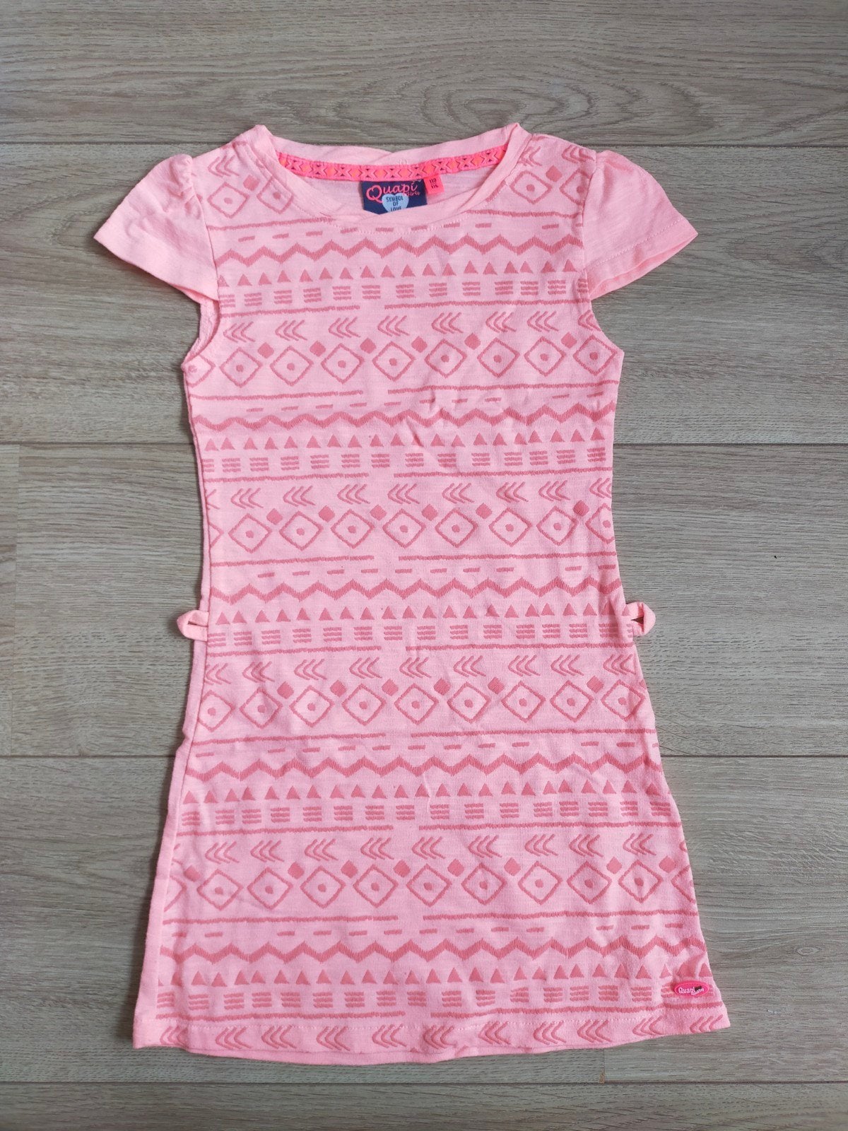 Zgan! Lief roze jurkje van Quapi! Mt 110/116, Kinderen en Baby's, Kinderkleding | Maat 110, Gebruikt, Meisje, Ophalen of Verzenden