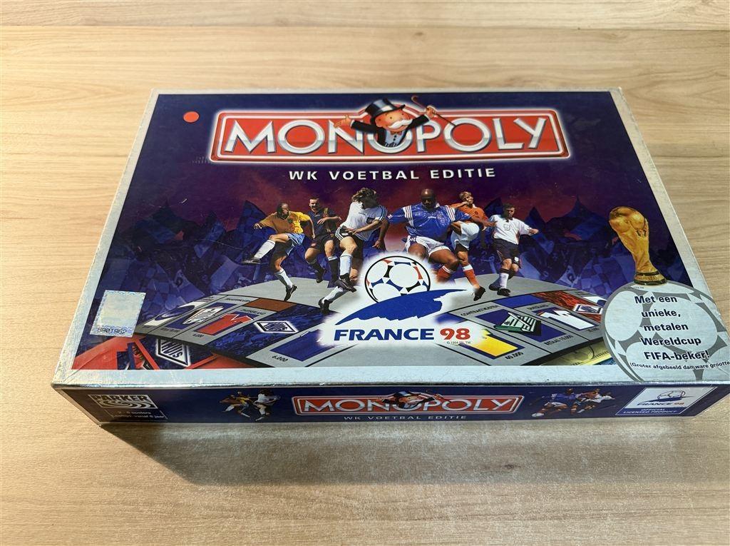 monopoly wk voetbal editie france 98 - s6932, Verzenden, Zo goed als nieuw