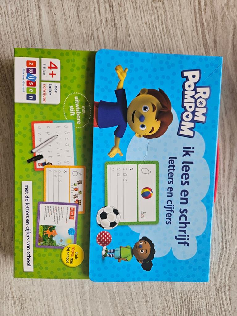 Rom Pompom Ik lees en schrijf, Ophalen