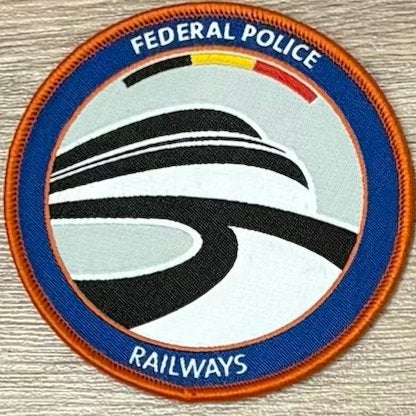 Federal Police Railways Patch - België, Verzamelen, Ophalen of Verzenden, Overige gebieden, Overige typen