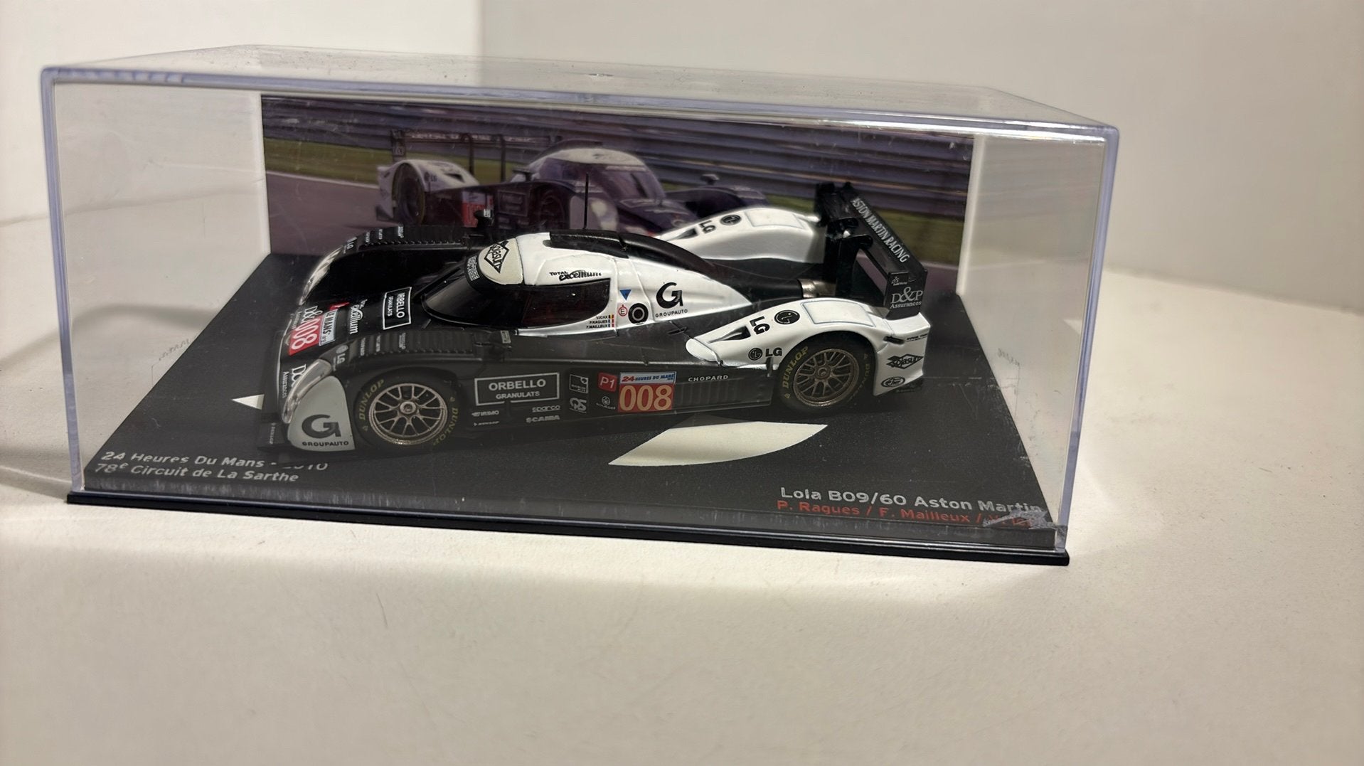 Lola b09/60 aston martin 24h du mans altaya 1.43, Overige merken, Auto, Ophalen of Verzenden, A