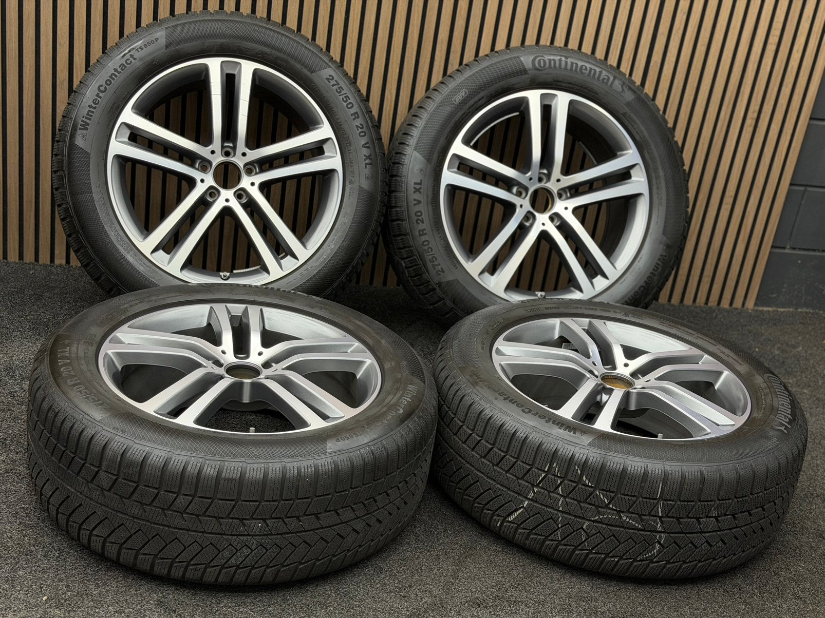 WINTER! Originele 20 inch Mercedes GLE W167 Continental MO, Ophalen, ., 275 mm, Banden en Velgen