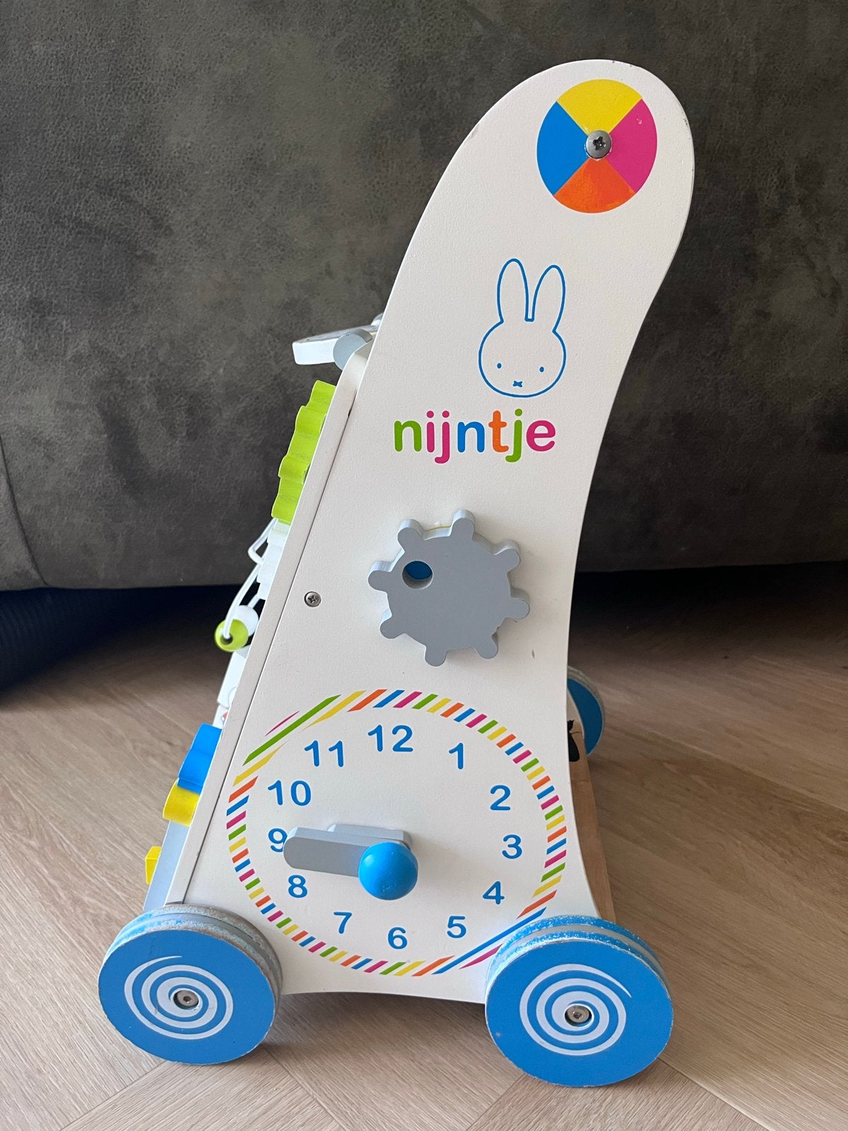 Nijntje Houten Loopwagen met Activiteiten, Ophalen, Gebruikt, Overige typen, Met wieltjes