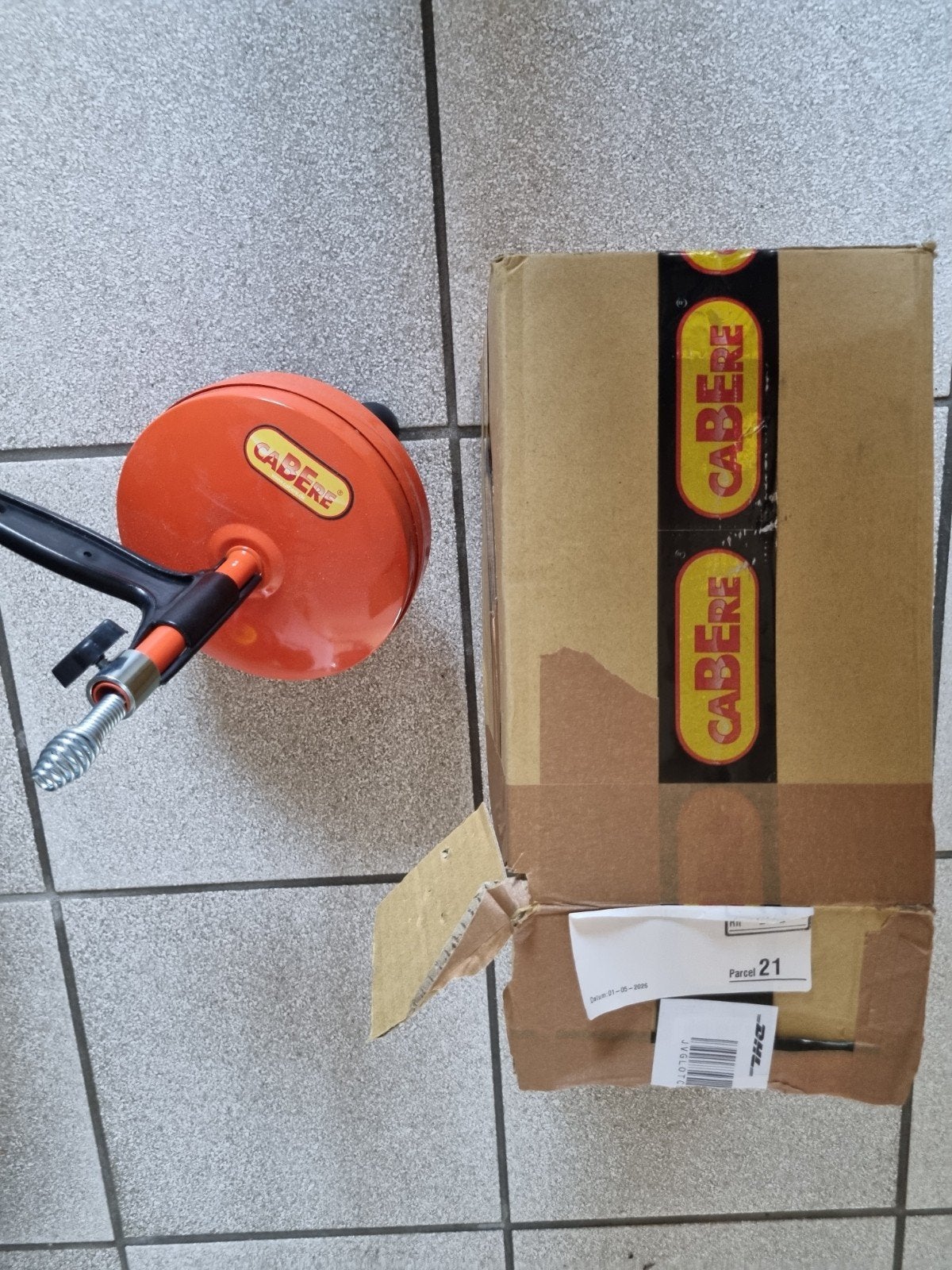 Nieuwe Cabere Ontstopper - Rioolreinigingsveer, Ophalen, Nieuw