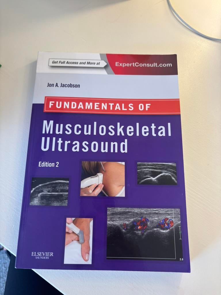 Muscoloskeletal ultrasound boek, Ophalen of Verzenden, Gelezen, Overige onderwerpen