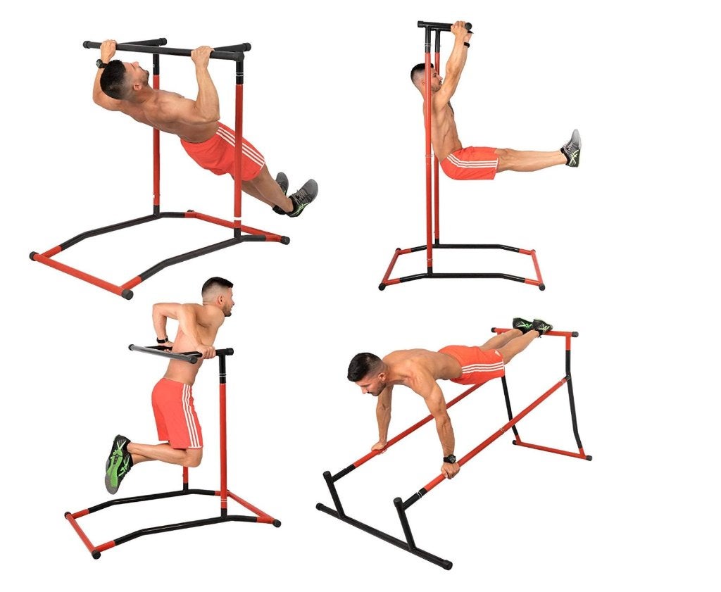 Multifunctional Fitness Station 150 kg Load Capacity, Ophalen, Zo goed als nieuw, Rug, Overige typen