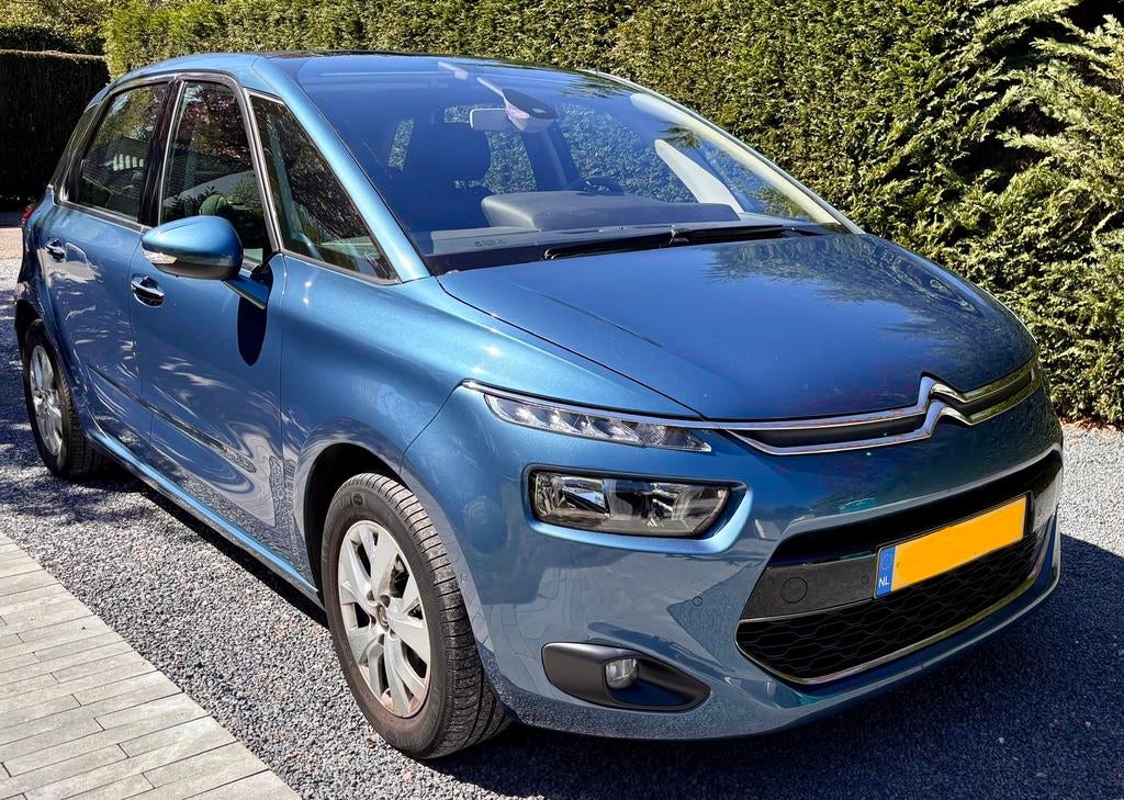 Citroën C4 Picasso Full Options, THP165 S&S automaat Intens., Auto's, Stof, 164 pk, 4 cilinders, Blauw