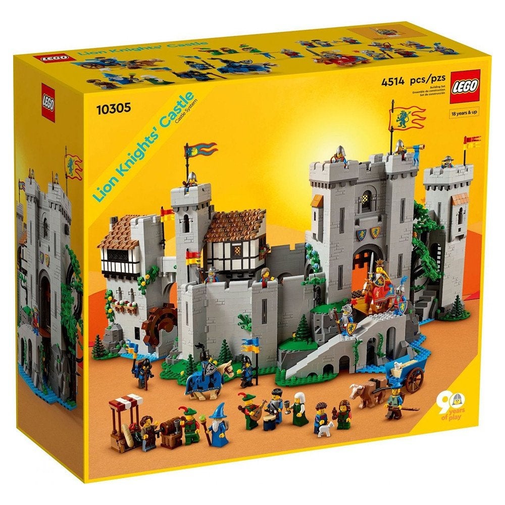 LEGO Icons - Lion Knights Castle 10305, Kinderen en Baby's, Speelgoed | Duplo en Lego, Nieuw, Ophalen of Verzenden, Castle, Complete set
