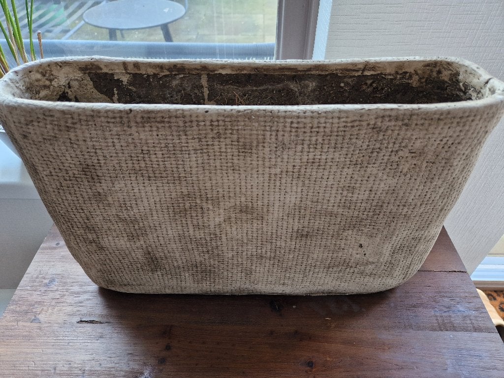 Mooie ovale plantenbak voor binnen, Ophalen, Kunststof, Gebruikt, Minder dan 30 cm