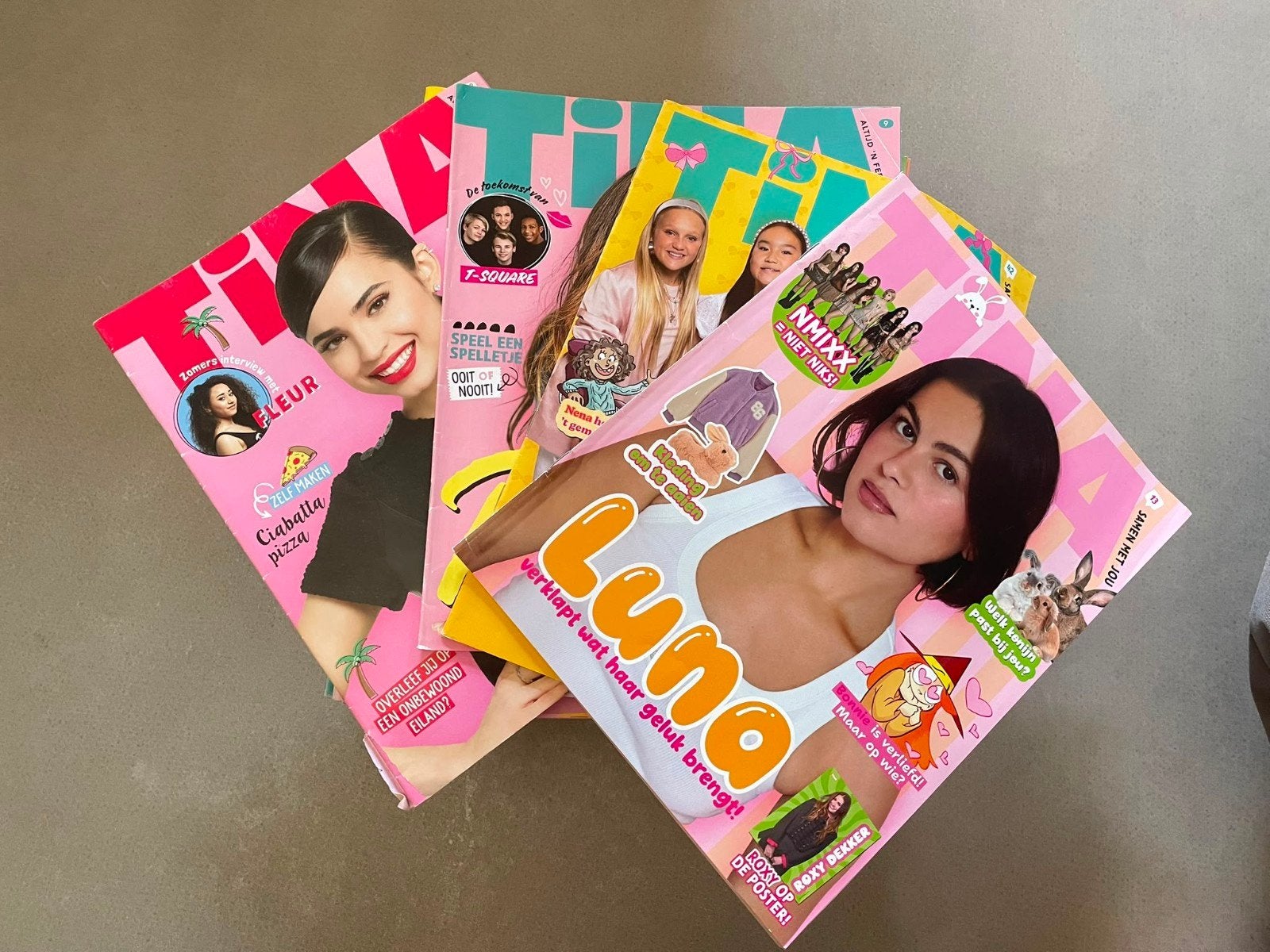 Heel veel Tina tijdschriften, Meerdere comics, Verzenden, Gelezen, Europa