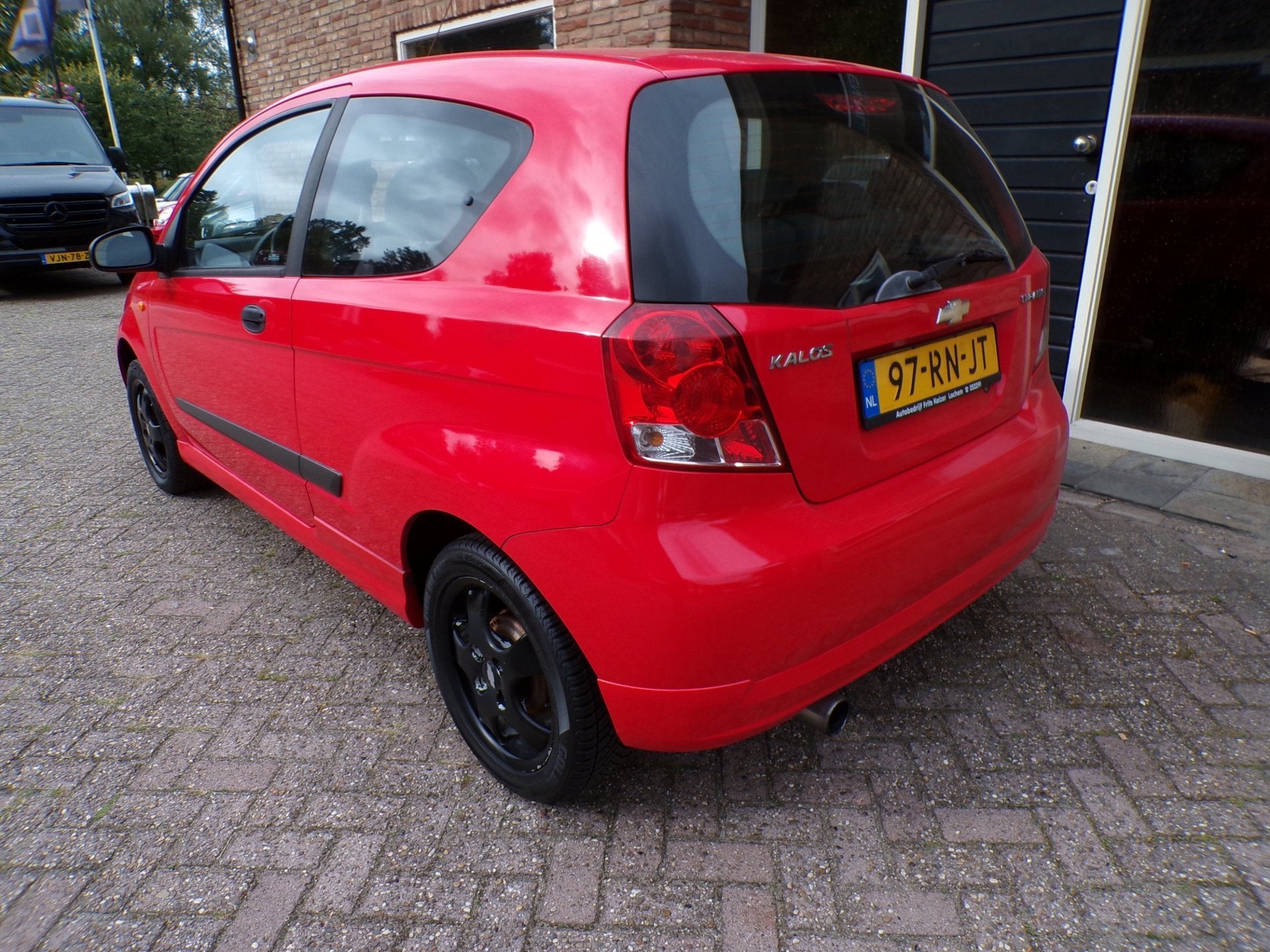 Chevrolet Kalos 1.2 Spirit Airco, Auto's, Voorwielaandrijving, 1150 cc, Zwart, 4 cilinders