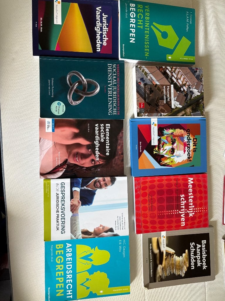 Boekenpakket Sociaal Juridische Dienstverlening HBO, Diverse auteurs, HBO, Gamma, Ophalen