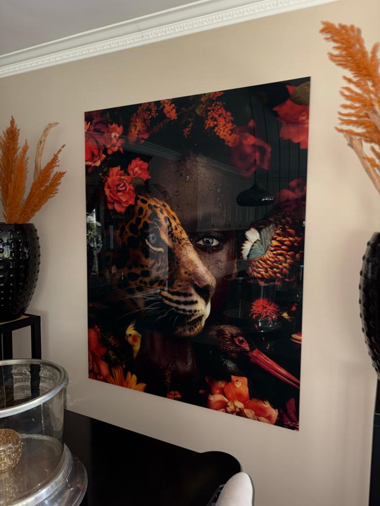 Nieuw Plexiglas Schilderij: Mysterieuze Jungle, Ophalen of Verzenden