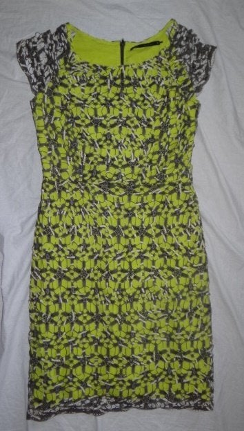 Leuke geel/grijs/witte STEPS jurk, Kleding | Dames, Jurken, Geel, Ophalen of Verzenden, Knielengte, Steps
