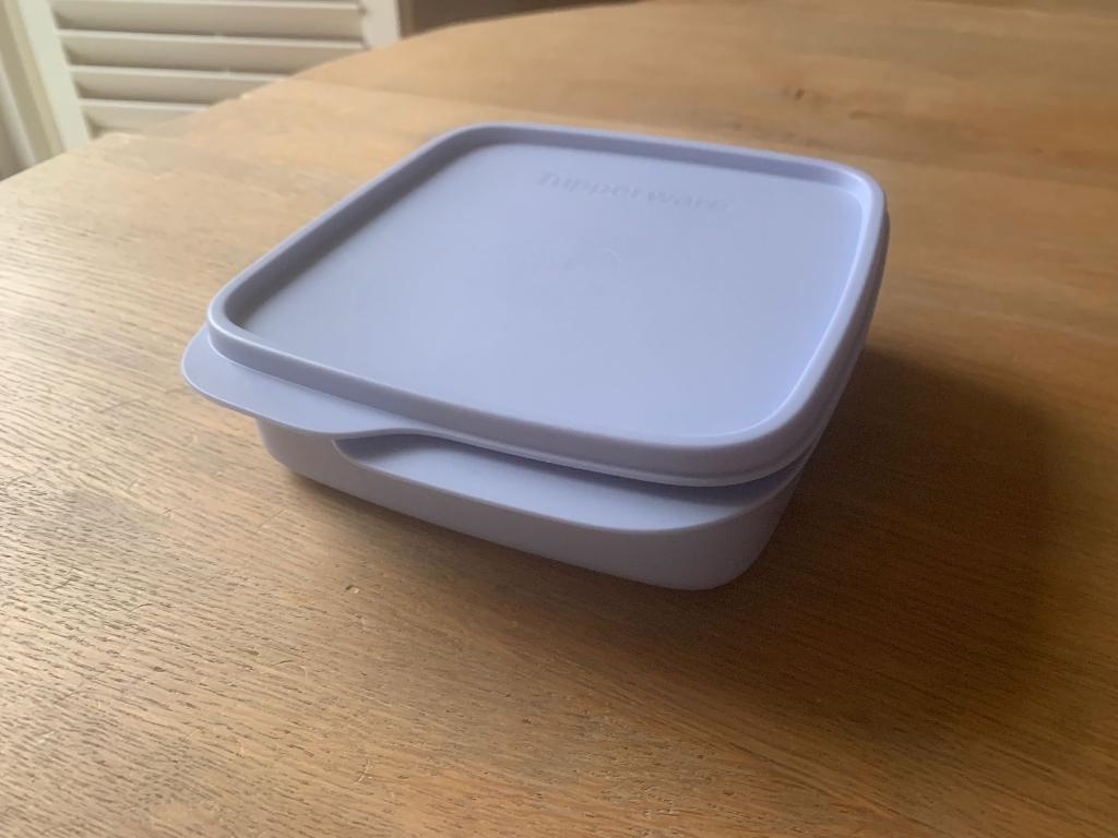 Tupperware, lunch / snack doosjes 2X (Nieuw), Huis en Inrichting, Keuken | Tupperware, Ophalen of Verzenden, Nieuw, Blauw, Bak of Kom