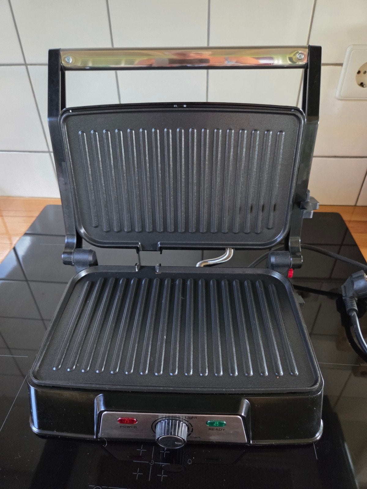 Tristar Tafelgrill/Contactgrill - Zo goed als nieuw, Witgoed en Apparatuur, Ophalen of Verzenden, Zo goed als nieuw, Tafelgrill
