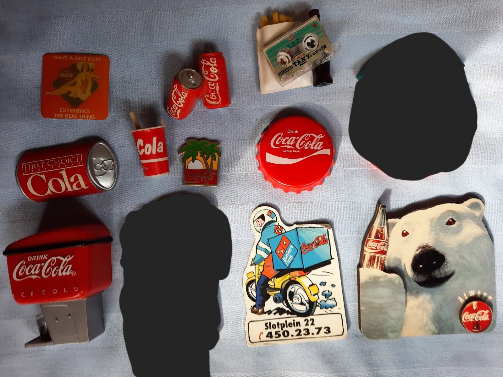 10 Coca-Cola koelkastmagneten, Ophalen of Verzenden, Zo goed als nieuw