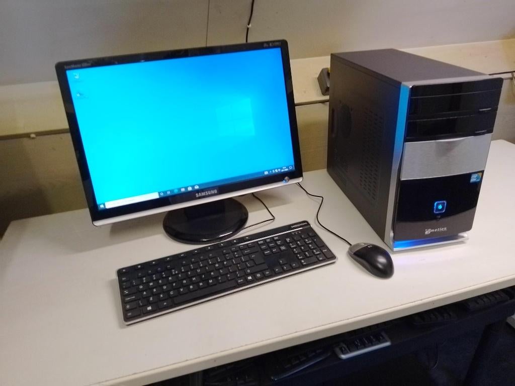 COMPLETE  I3, Computers en Software, Desktop Pc's, Ophalen, Zo goed als nieuw, 3 tot 4 Ghz