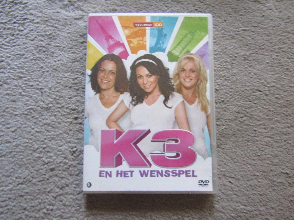 DVD: K3 en het wensspel, Gebruikt, Alle leeftijden, Overige genres, Ophalen of Verzenden