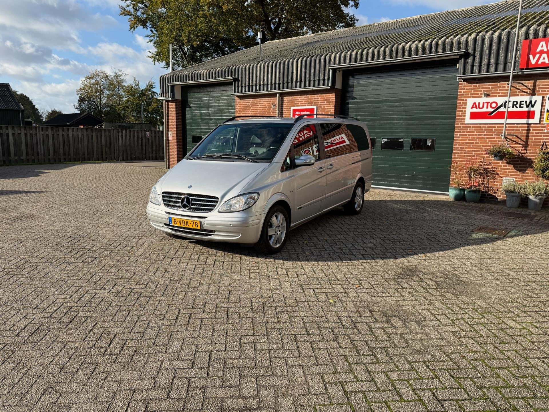 Mercedes-Benz Viano 3.0 CDI V6! Dub-Cab 2x Schuif 1e Eigenaa, Auto's, Automaat, Achterwielaandrijving, Gebruikt, 2987 cc