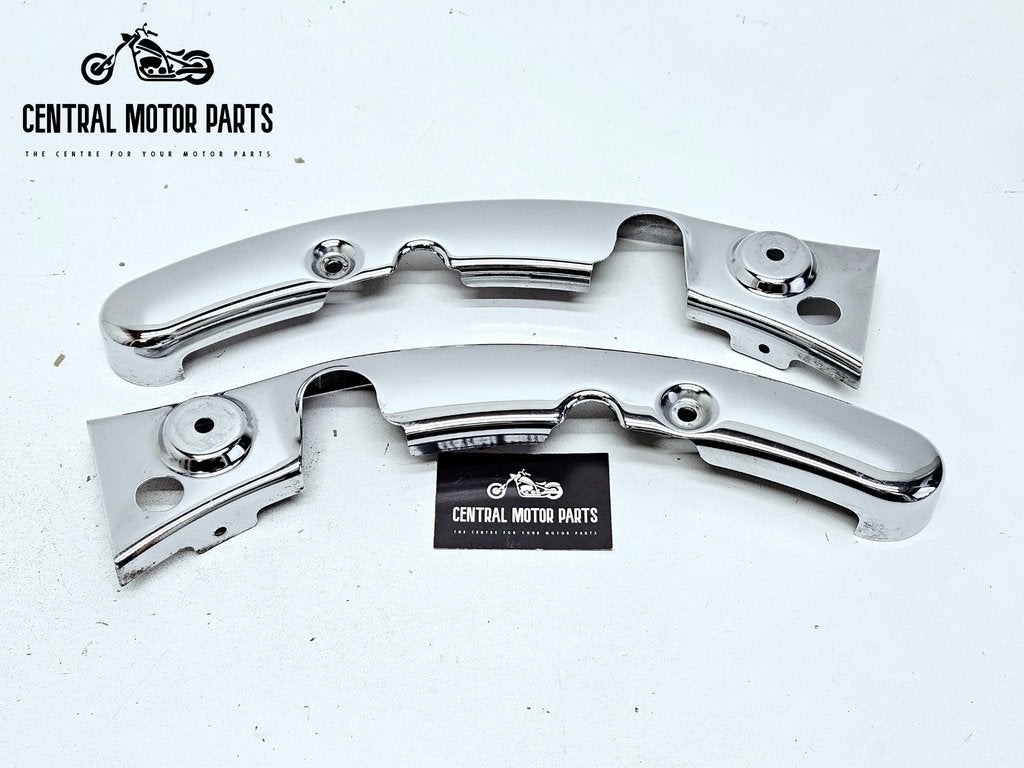 Fender Struts Covers chroom Touring 2009-2013, Motoren, Niet ingevuld, Gebruikt, Niet ingevuld, Ophalen of Verzenden