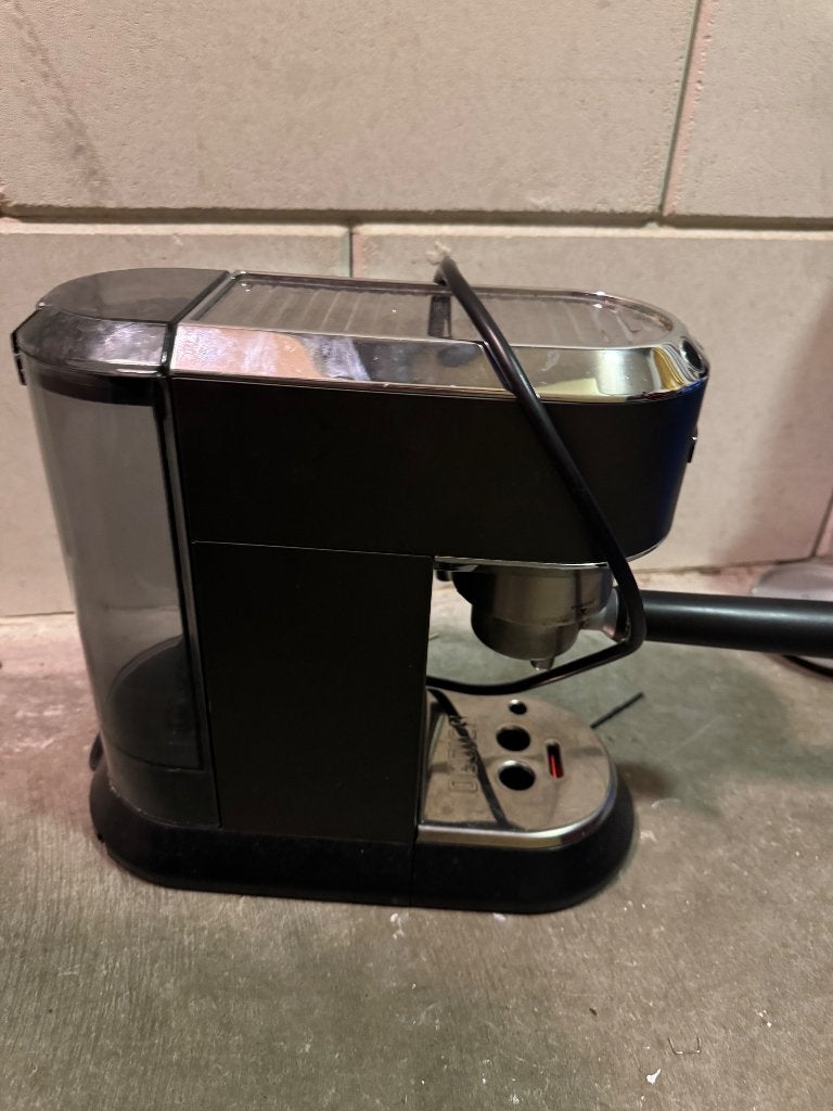 Delongi espresso machine, Ophalen, Gebruikt, Espresso apparaat, Gemalen koffie