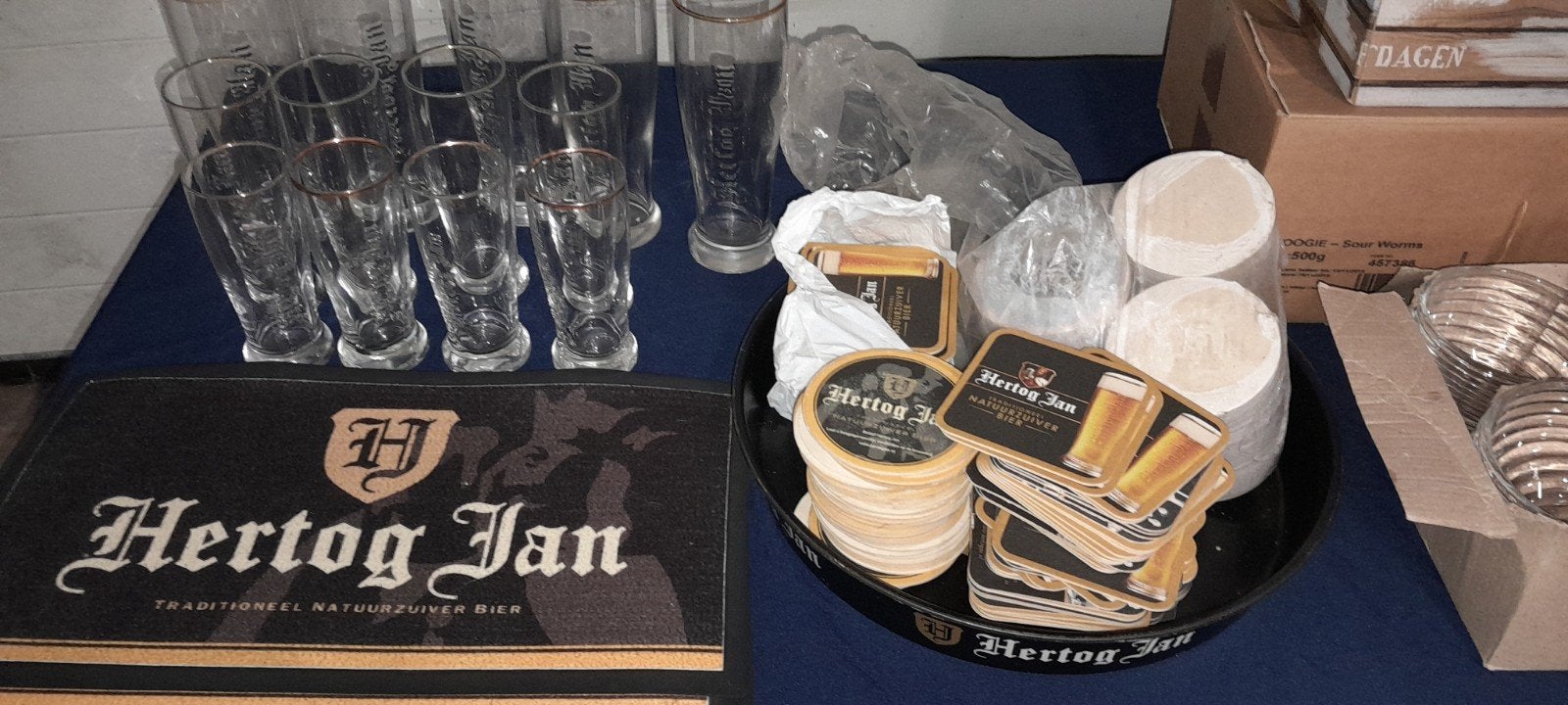 hertog jan pakket, Ophalen, Gebruikt