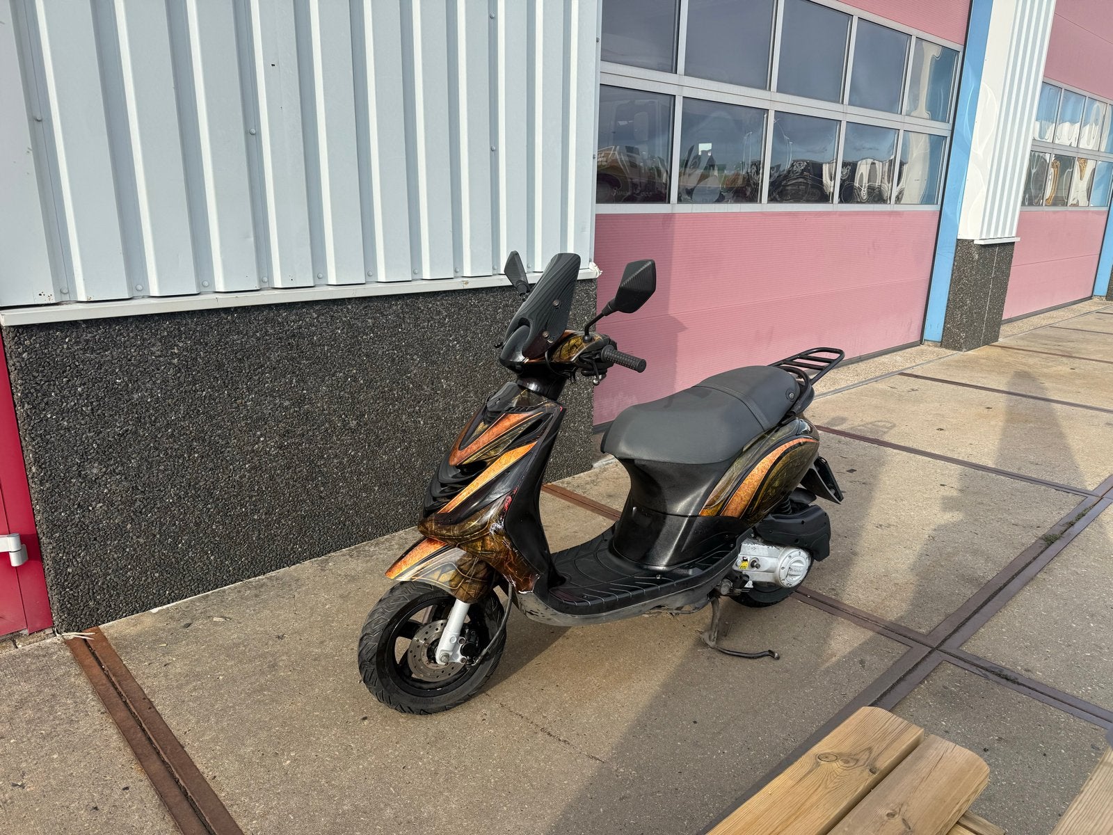 Piaggio Zip 50cc 4T met unieke kappenset, Ophalen, Gebruikt, Maximaal 45 km/u, Zip