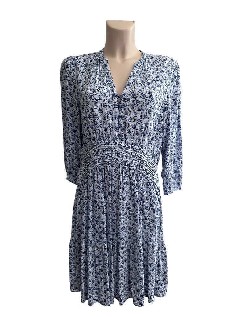Sissy Boy jurk M, Kleding | Dames, Jurken, Zo goed als nieuw, Maat 38/40 (M), Blauw, Knielengte, Ophalen of Verzenden