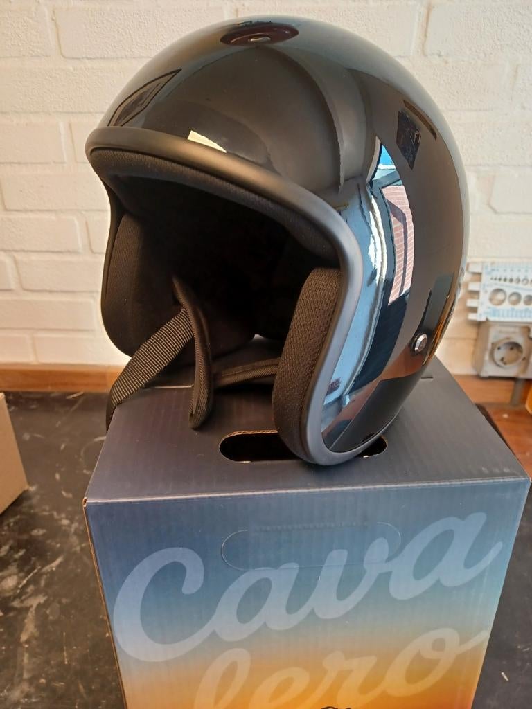 Motorhelm/ chopperhelm maat L, Ophalen of Verzenden, Tweedehands, Integraalhelm, Overige merken