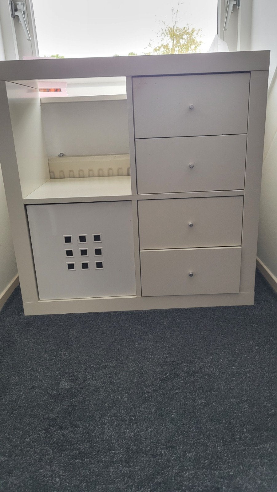 IKEA KALLAX kast met lades en opbergvak, Huis en Inrichting, Ophalen, Gebruikt