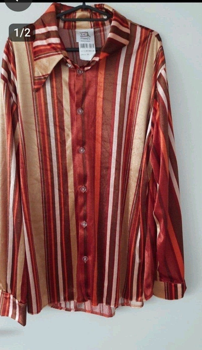 Freddy's Retro Gestreepte Blouse - Maat XL, Ophalen of Verzenden, Nieuw, Maat 56/58 (XL), Freddy's