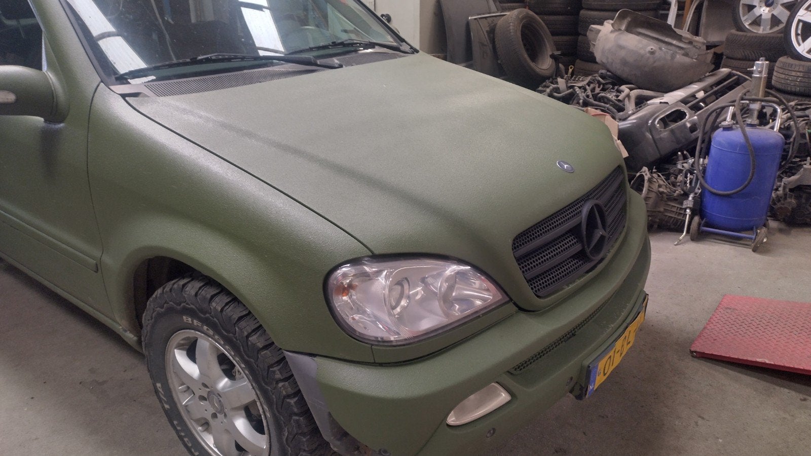 Nette koplampen voor Mercedes-Benz ML 163, Gebruikt, Mercedes-Benz AG, Mercedesstraße 120, 70372 Stuttgart, Duitsland, Mercedes-Benz