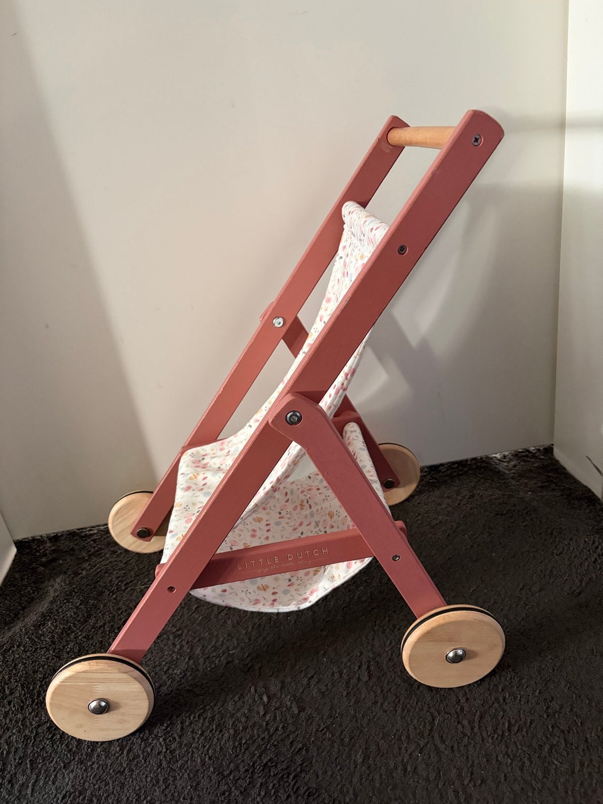Little Dutch poppenwagen, Kinderen en Baby's, Speelgoed | Poppen, Ophalen, Gebruikt, Babypop
